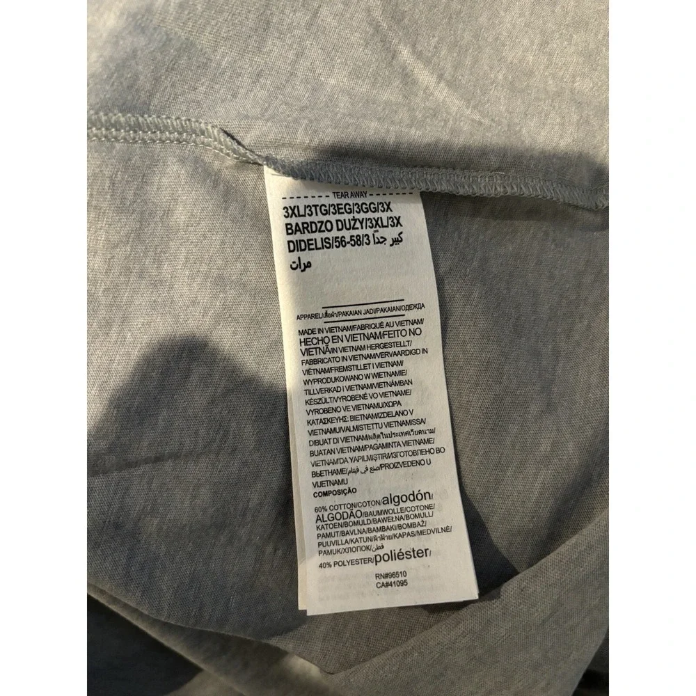 Under Armour Mens T-Shirt Gray UA Boxed Sportstyle Sz 3XL Short Sleeve 1329581